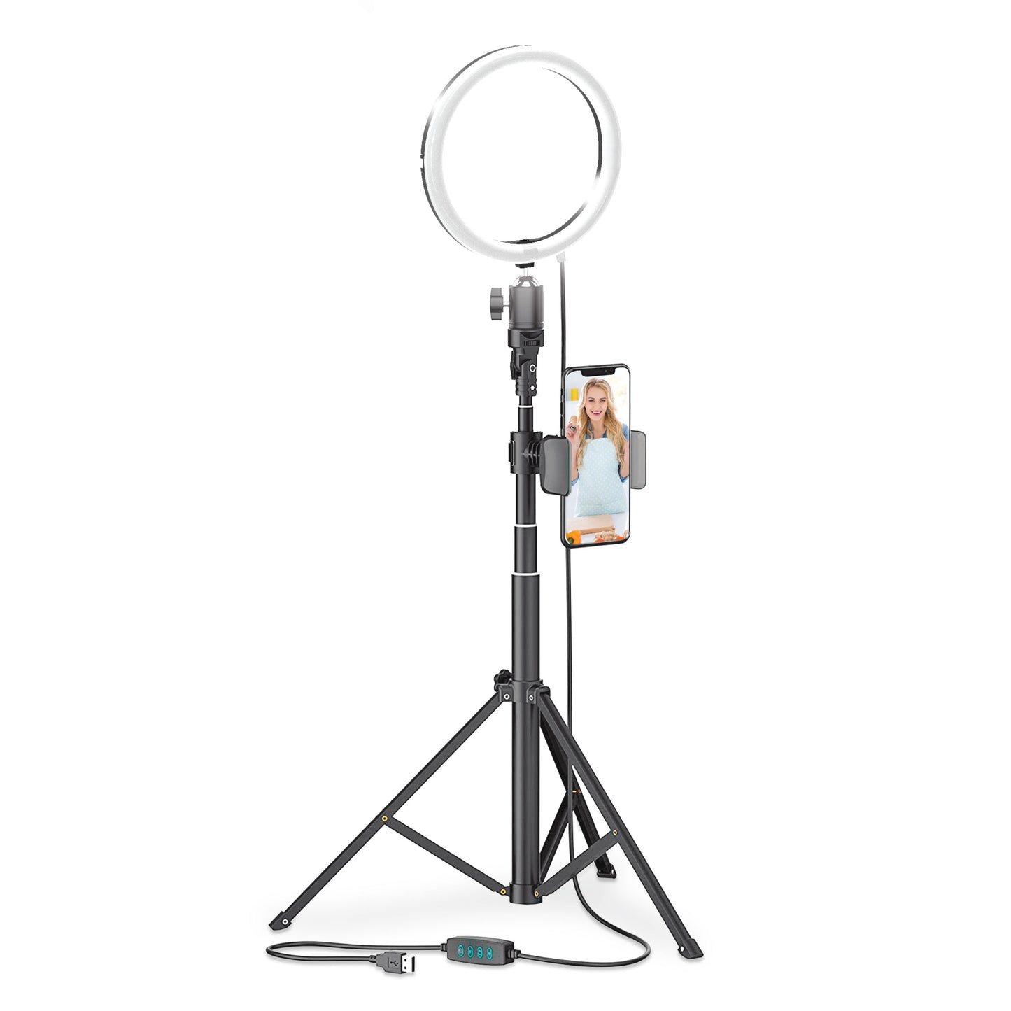 8" Selfie Ring Studio Light